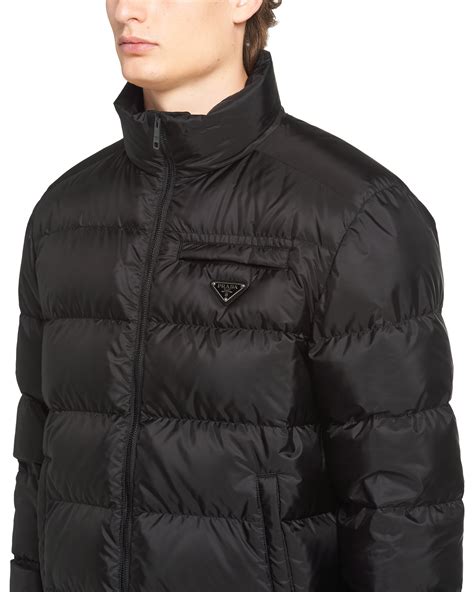 prada puffa coat|Prada re nylon puffer jacket.